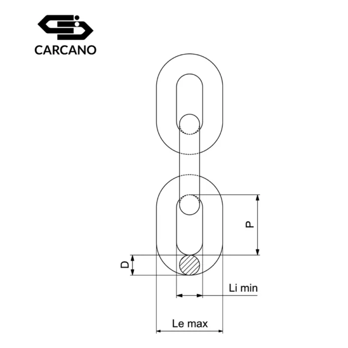 Αλυσίδα ανύψωσης - Grade 80 - Cartec