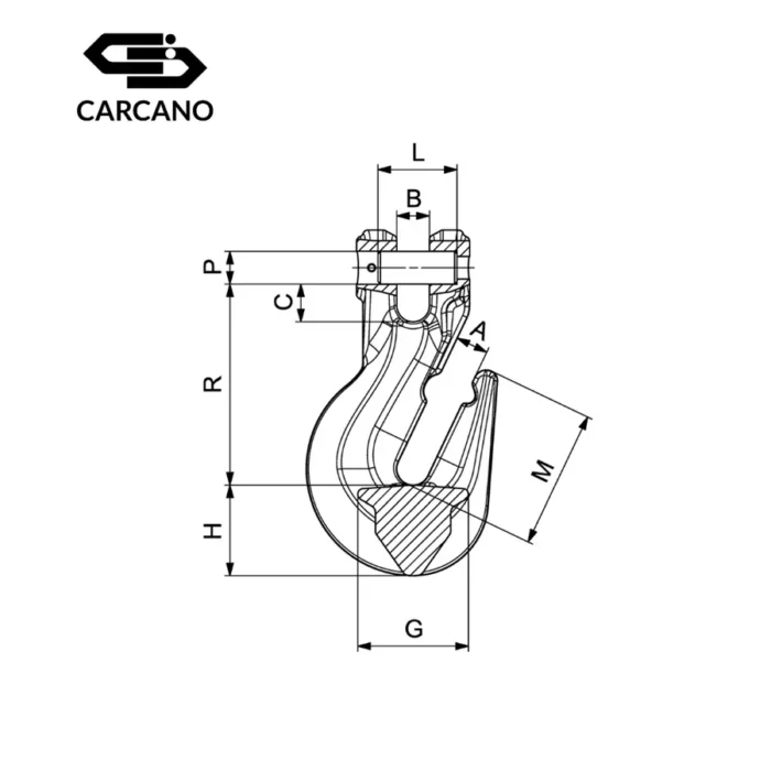 Γάντζος Μειωτήρας με Πύρο - G100 - Cartec