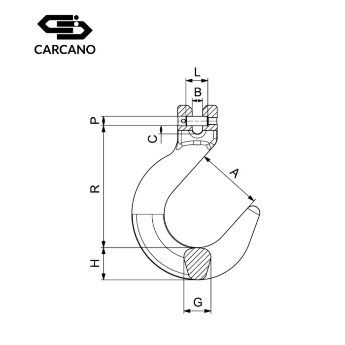 Γάντζος (Foundry) Ανοιχτός με Πύρο - G100 - Cartec