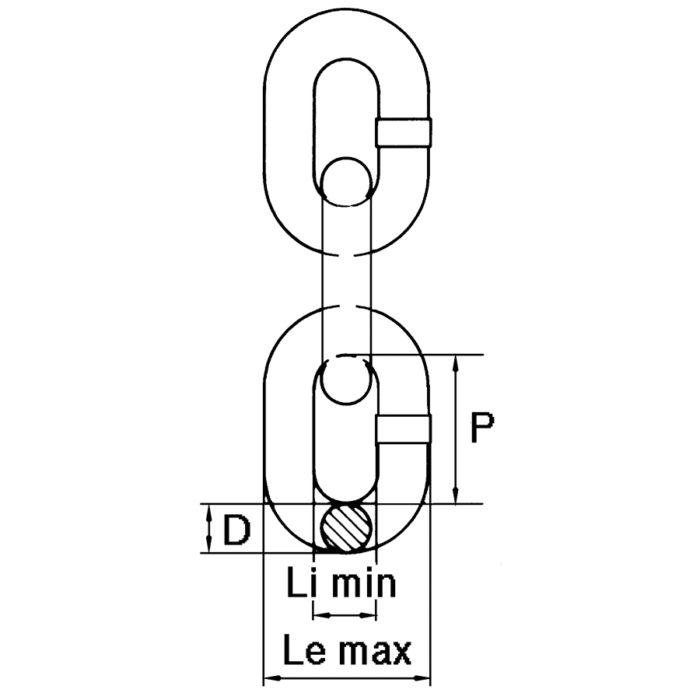Αλυσίδα ανύψωσης - Grade 120 - PEWAG
