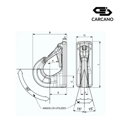 Συγγολητός Γάντζος - Grade 100 - Cartec