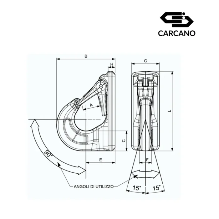 Συγγολητός Γάντζος - Grade 100 - Cartec