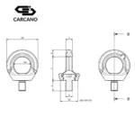 Περιστρεφόμενη Μάπα Συγκράτησης - Grade 100 - Cartec