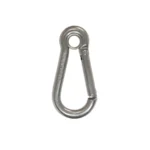 Γαντζάκι inox με μάτι και ειδικό άνοιγμα