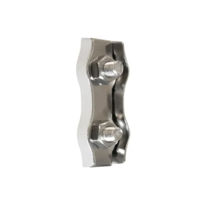 Διπλός σφιγκτήρας συρματόσχοινου inox