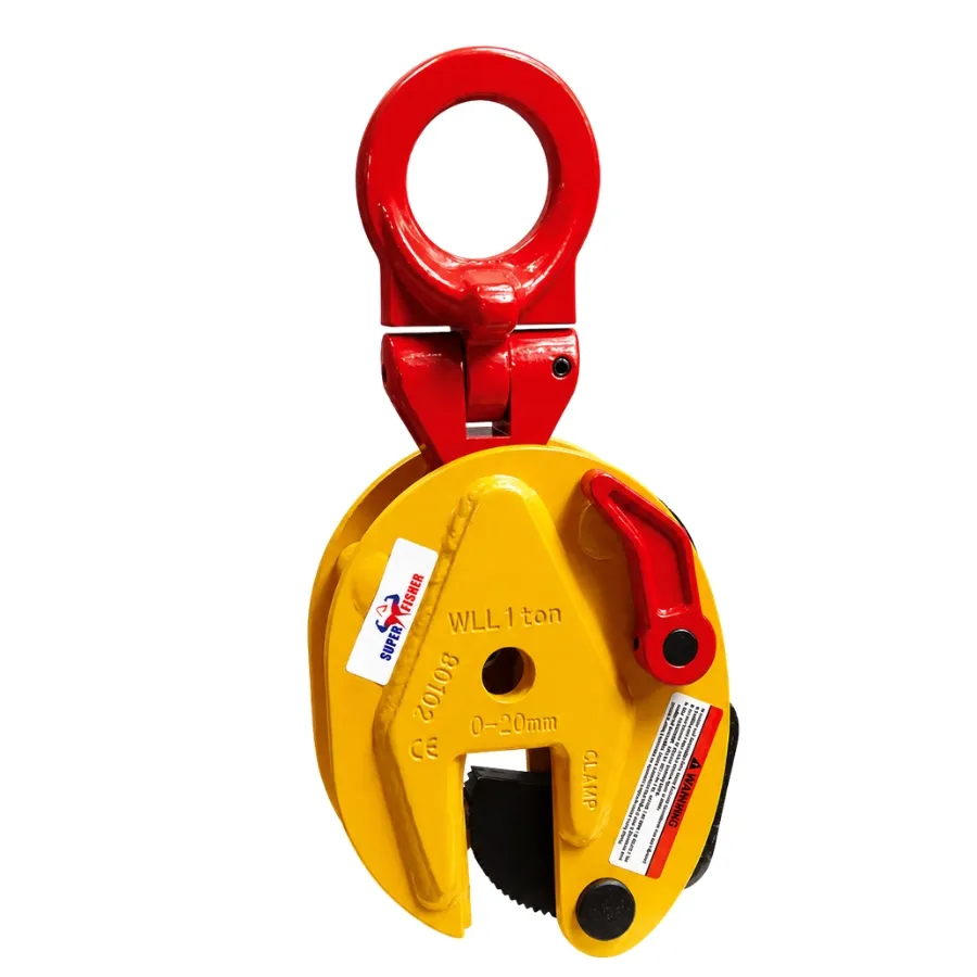 CD_Univrsal_Plate_Clamp_Product Αρπάγη ανύψωσης λαμαρίνας CD με αρθρωτό μάτι
